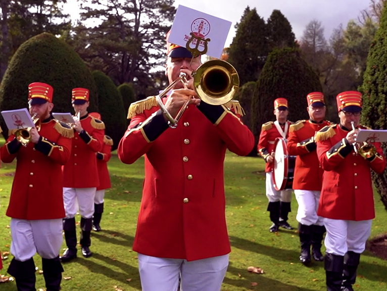 hire a christmas brass band