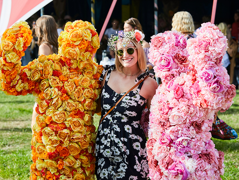 festival themed wedding and party entertainment ideas